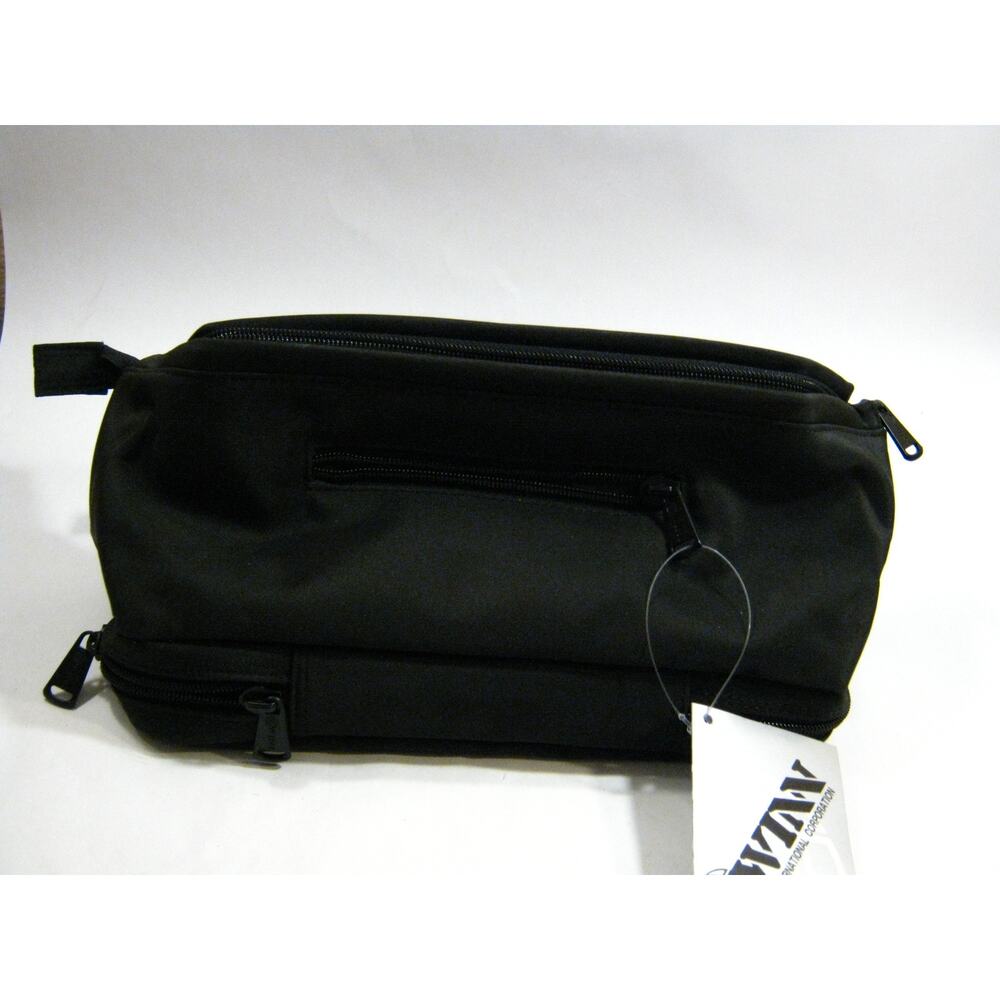Men Toiletry Shaving Grooming Travel Bag Dopp Kit Water Repellant Organizer